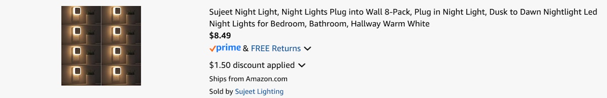 Amazon Night Light 8-Pack 2025 B0D6GJ9222 2