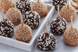 Mrs. Prindable's 12-Count Caramel Apples, Just $29.98 Shipped at QVC card image