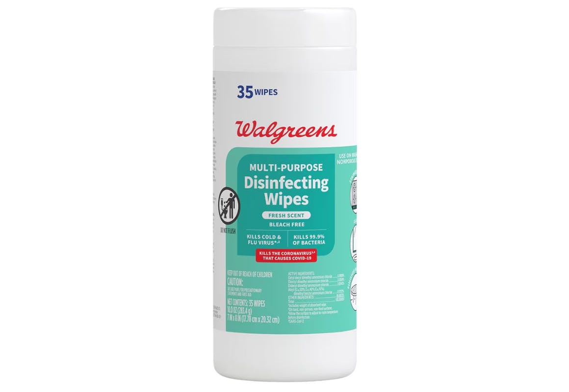Walgreens Disinfecting Wipes
