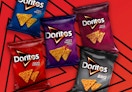 bags of Doritos 