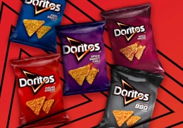 bags of Doritos 