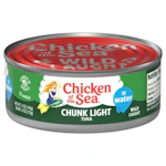 2 Chicken of the Sea Tuna Cans