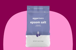 Amazon Basics Epsom Salt Soaking Aid, Lavender Scented, 3 Pound, 1-Pack (Previously Solimo)