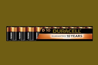 a pack of D batteries