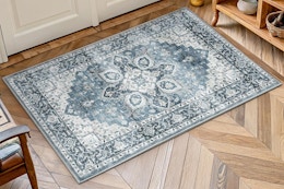 Vintage Non-Slip Doormat, Only $7 on Amazon card image