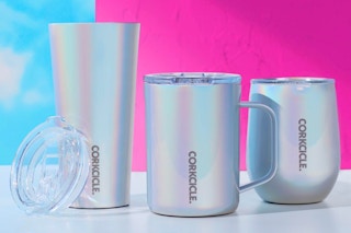 image of a corkcicle 3-piece hydration drinkware set at HSN