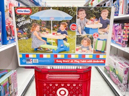 Little Tikes Picnic Table With Umbrella, Only $37.56 at Target (Reg. $77) card image