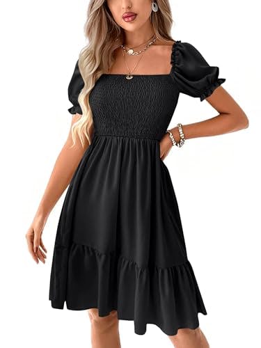 Women's Smocked Mini Dress