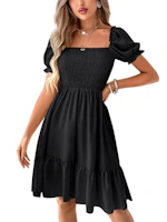 Women's Smocked Mini Dress