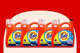 16 Months of Tide Laundry Detergent for $59 on Amazon + Get a $20 Credit card image