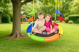 Walmart Flash Sale: Kids' Saucer Swing, Just $32 (Reg. $130) card image