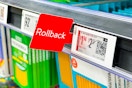 walmart digital tag with rollback tag