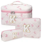Initial Makeup Bag Set
