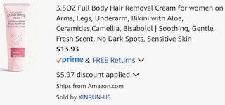 amazon-hair-cream-cart