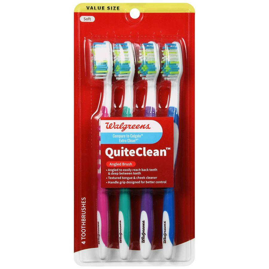 2 Walgreens Toothbrush Packs