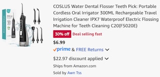 amazon-dental-flosser-cart
