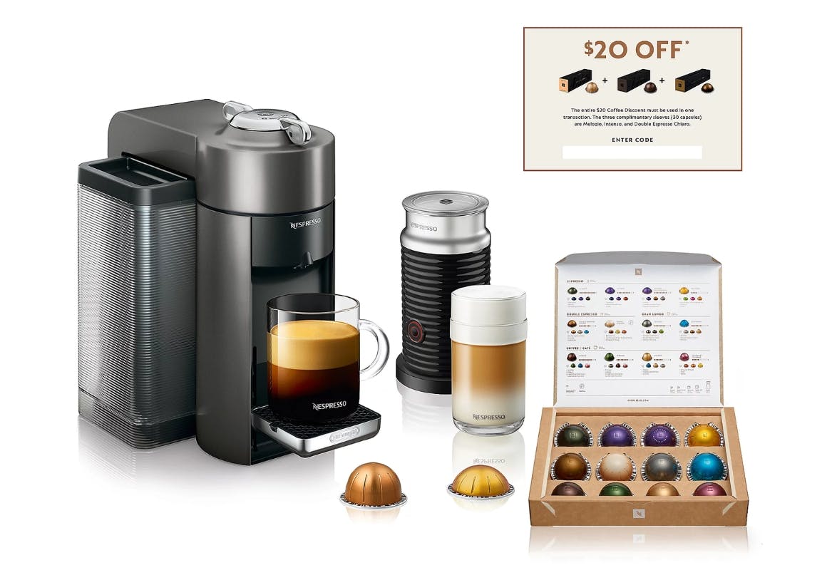 Nespresso Coffee Maker Bundle