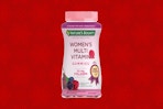 a bottle of women's gummy collagen multivitamins