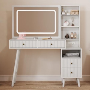 Makeup Vanity Desk with Mirror
