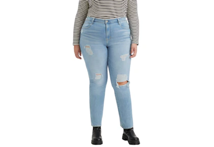 Levi's Women's Plus-Size 724 Jeans