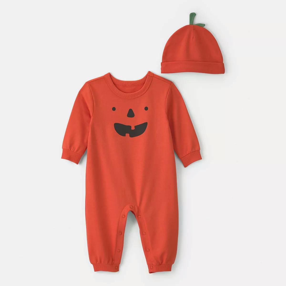 Carter's Baby Pumpkin Jumpsuit Set