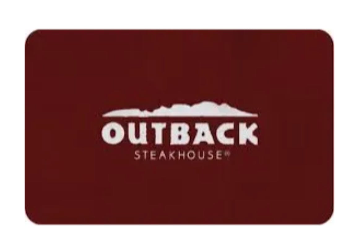 Outback Steakhouse Gift Card