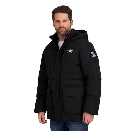 Reebok Men's Puffer Parka Jacket