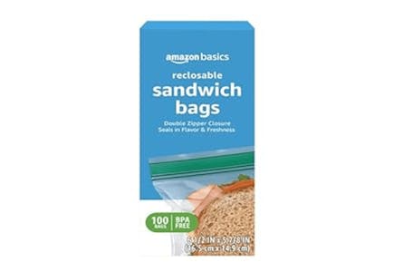 Amazon Basics Sandwich Bags