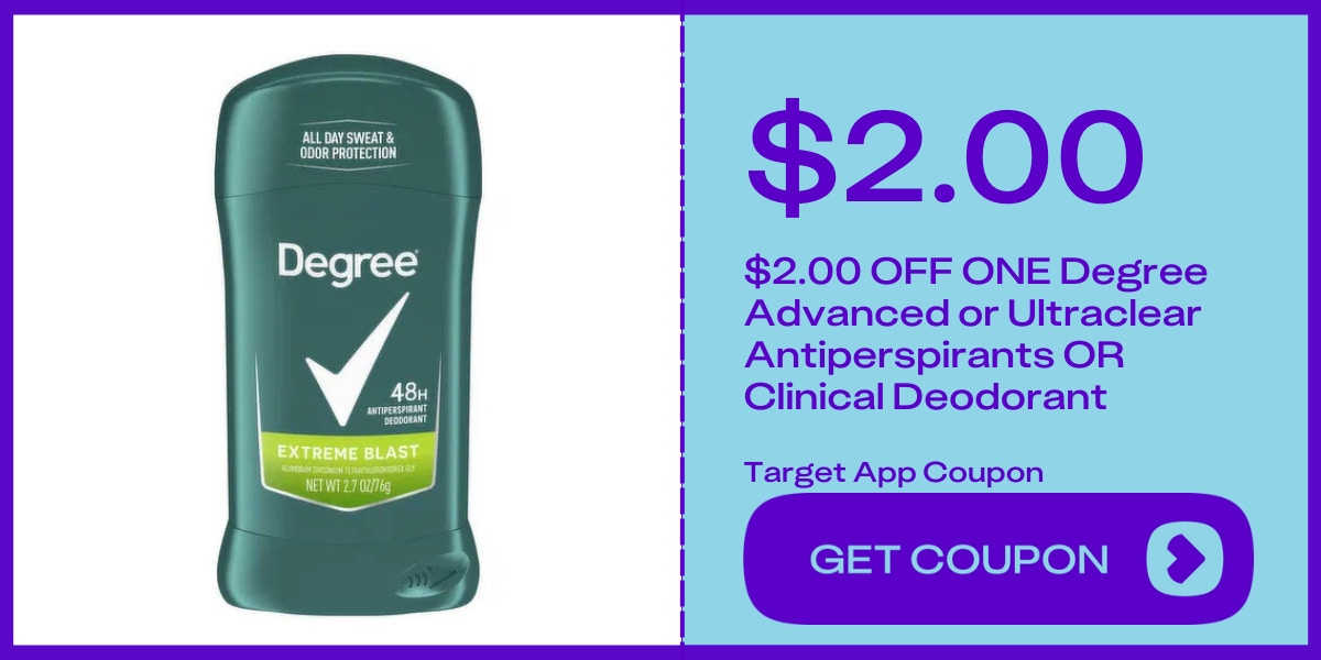 degree deodorant