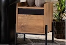 home depot baxton studio wood end table