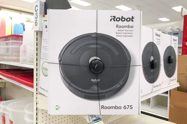 iRobot Roomba Vacuum, Only $166.24 at Target card image