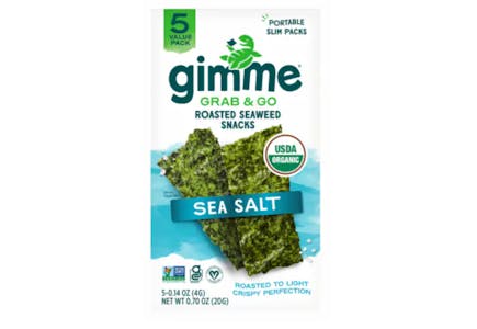 2 Gimme Seaweed Snacks Packs