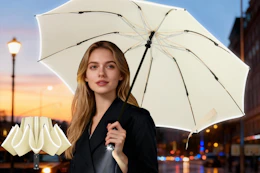 Inverted LED Umbrella B0BTYQ8BGB