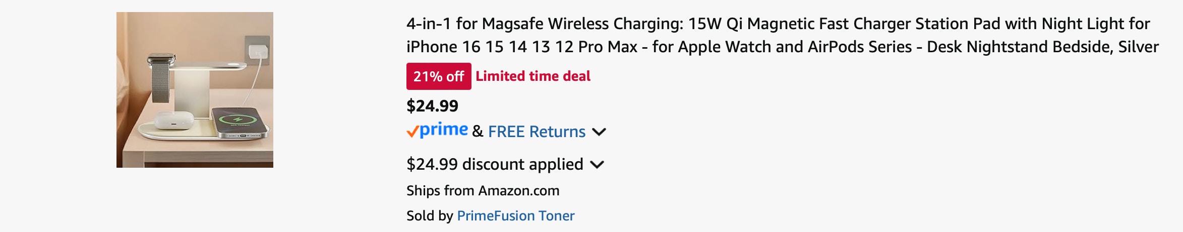 Amazon MagSafe Charging Station 2025 2