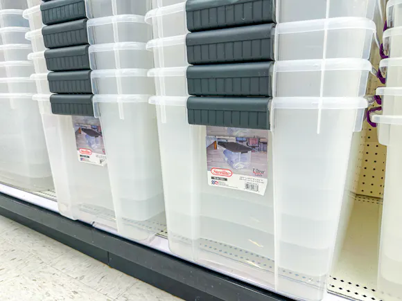 Sterilite Latching Storage Boxes and More From $4.65 at Target