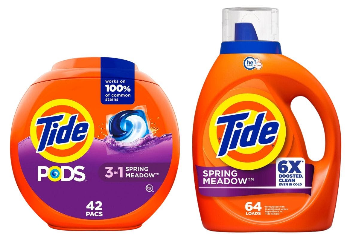 2 Tide Laundry Products (106 loads)