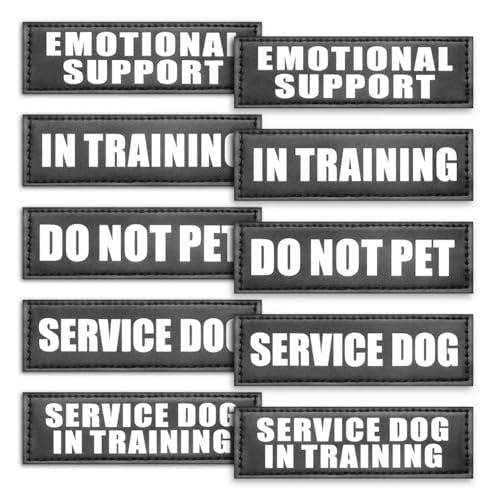 Service Dog Patches 10-Pack