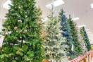 Christmas tree aisle at Target