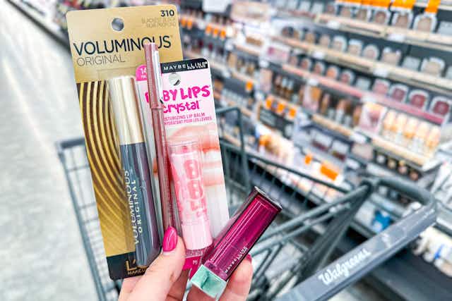 Get $10 Walgreens Cash on Makeup: $0.67 Maybelline, NYX, and More card image