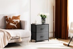 Sweetcrispy Nightstand with 2 Storage Drawers B0D597Y6QB