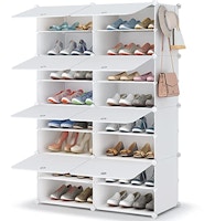8-Tier Shoe Storage Cabinet