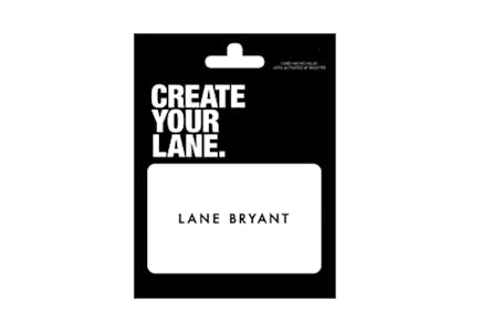 Lane Bryant $50 Gift Card