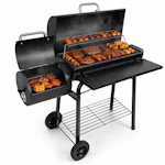 Charcoal Offset Smoker Grill