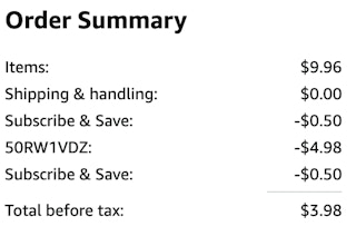24 AAA Batteries cart
