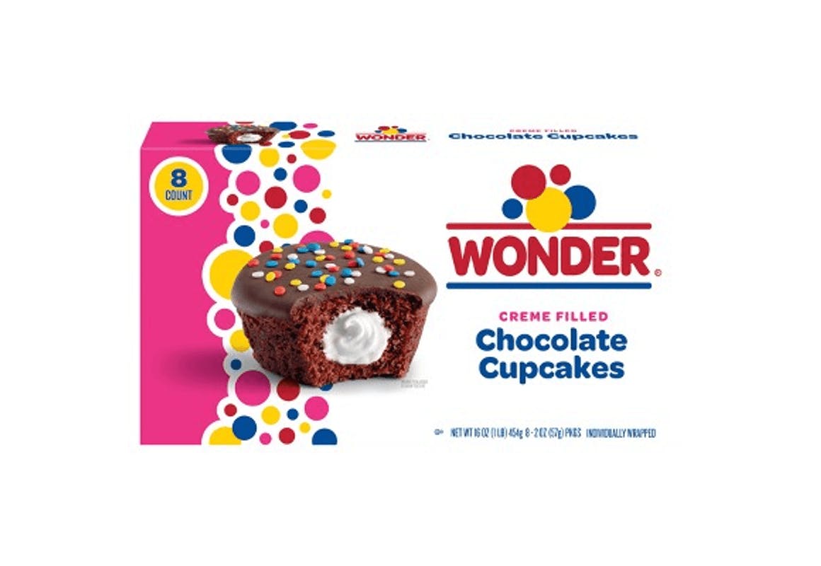 Wonder Creme Filled Cupcakes