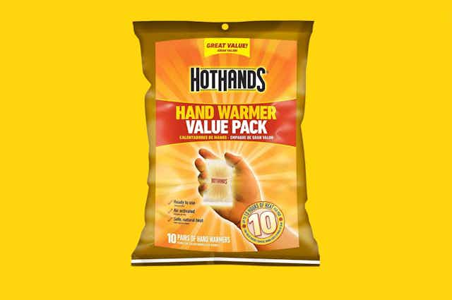 HotHands Hand Warmers 10-Pack, Only $7.98 on Amazon card image
