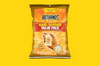 a pack of toe warmers
