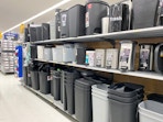 kitchen trash can aisle at walmart