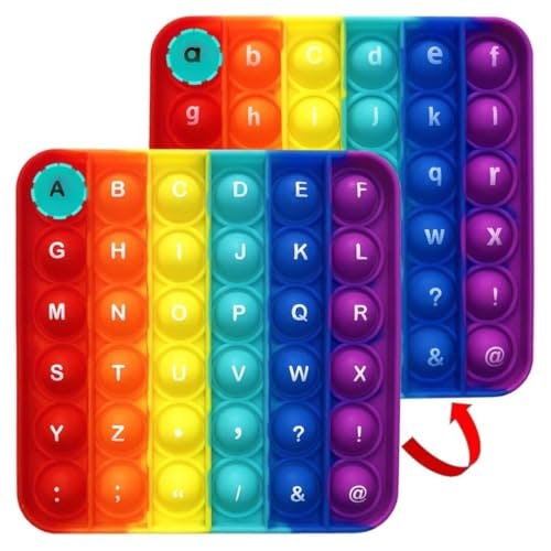 Alphabet Popper Fidget Toy