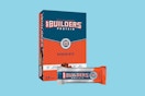 clif builders on a blue background